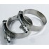2x2.25" Stainless Steel T-Bolt Clamps Silicone Coupler Intercooler Turbo Intake