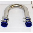 Stainless Steel U Piping 2 quot; amp; 2 Coupler  amp; 4 Clamps