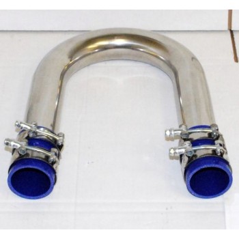 Stainless Steel U Piping 2"& 2 Coupler & 4 Clamps