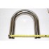 Stainless Steel U Piping 2"& 2 Coupler & 4 Clamps