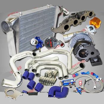 2006-2010 Mazda 32.3L DOHC CompleteT3/T4 Turbo Kit+Mainfold+Intercooler Piping