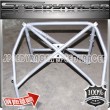 Silver Roll Cage for 05-09 Porsche Coupe 2D 997 Body 4 Point