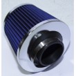 2.5 quot; Cold Air Intake Filter Turbo Application Universal Blue