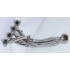 Stainless Steel Header fits Honda CRX Civic RT 4WD Wagon 4D 1.6L SOHC