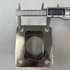 T4 4-Bolt to 2.5" V-Band Turbo Charger Flange Conversion Adapter Stainless Steel