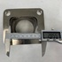 T4 4-Bolt to 2.5" V-Band Turbo Charger Flange Conversion Adapter Stainless Steel