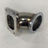 Mild Steel 90 Degree Turbo Charger Flange Adapter T2 4-Bolt to 2.5