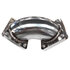 Stainless Steel 90 Degree Turbo Charger Flange Conversion Adapter T4 toT4 4-Bolt
