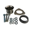 New 2 1/4 quot; Semi-Direct Fit Exhaust Flared Y Pipe Triangle Flange Repair Kit