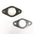 Mild Steel 2 Bolt Flange+Gasket for 35/38mm External Wastegate Dump Tube/Pipe