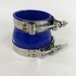 Blue Straight 4-Ply Silicone Hose Coupler 3