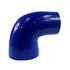 90 Degree Blue 4-Ply Silicone 3