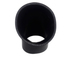 EMUSA 45 Degree Black 4-Ply Silicone 3