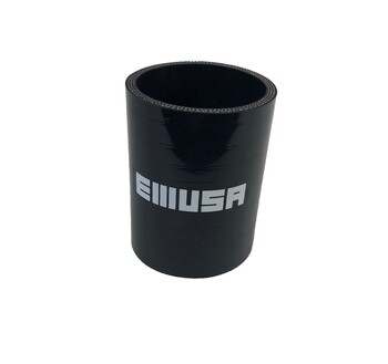 2" Black Straight Silicone hose Coupler 4 layer polyester high Temp New Brand