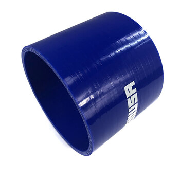 High Performance 4-Ply Blue Silicone Hose Coupler 3.5