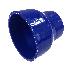 High Performance 4-Ply Blue Silicone Hose Coupler 2.25