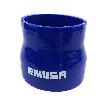 Blue Straight High Performance 4-Ply Silicone Hose Coupler 3