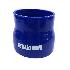 Blue Straight High Performance 4-Ply Silicone Hose Coupler 3