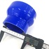 (one) BLUE 4 PLY Silicone Coupler Reducer 4