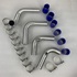 Intercooler Charge Pipe Kit+ Aluminum Piping+ Silicone Hose For 01-06 Audi