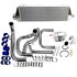 New Intercooler Piping SSQV Flange Coupler kit+Intercooler For 92-00 Honda Civic