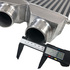 EMUSA Universal Aluminum Front Mount Turbo Intercooler 30