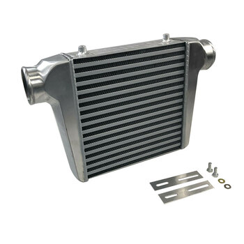 Aluminum Polished Intercooler Front Mount 18