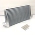 EMUSA Aluminum Polished Intercooler oversize 25