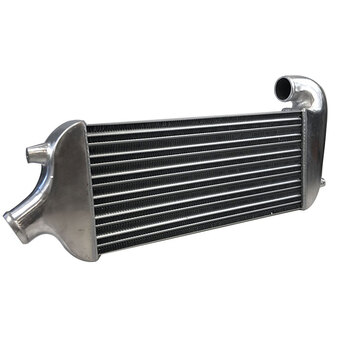 Aluminum Polished Intercooler For 95-99 Mitsubishi Eclipse 4G63T DSM Front Mount