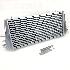 Front Mount Aluminum Tube & Fin Intake Intercooler FMIC 31X12X4, 3