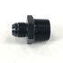 -8AN Male to 3/4NPT Male Thread Aluminum Anodized Hose End Fitting Black Adapter