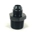 -8AN Male to 3/4NPT Male Thread Aluminum Anodized Hose End Fitting Black Adapter