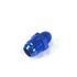 -8AN Male to -10AN Male Thread Straight Hose End Fitting Adapter Blue