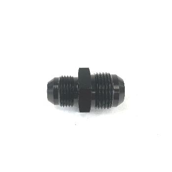 -8AN Male to -10AN Male Thread Straight Hose End Fitting Adapter Black