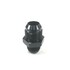 -8AN Male to -10AN Male Thread Straight Hose End Fitting Adapter Black