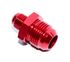 AN6 6AN TO AN10 Male Thread Straight Aluminum Anodized Fitting Adapter Red