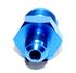 AN6 6AN TO AN10 Male Thread Straight Aluminum Anodized Fitting Adapter Blue