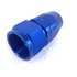 (One) 16AN AN16 Straight Swivel Oil/Fuel/Gas Line Hose End Fitting Adapter Blue