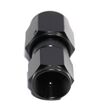 (one) Straight AN8 8AN to AN-10 Female Swivel Fuel Oil Gas Line Fitting Black