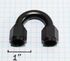 (one) AN6 Female to 6AN AN-6 Female 180 Degree U Shape Swivel Fitting Adapter