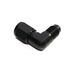 (one) Black AN4 Female to 4AN AN-4 Male 90 Degree Flare Swivel Fitting Adapter