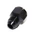 (one) Black AN10 Female to 8AN AN-8 Male Straight Flare Swivel Fitting Adapter