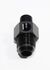 (one) 8AN to Male 1/4NPT Straight Fitting Adapter+1/8NPT Pressure/Temp Port