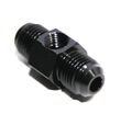 (one) Black 6AN to Male AN6 Straight Fitting Adapter+1/8NPT Pressure/Temp Port