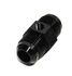 (one) Black AN12 Male to 12AN Male Straight Flare Fitting w/1/8NPT Gauge Port