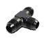 (one) AN10 10-AN Male to 2x AN10 10-AN Male 3-Way Tee T-Piece Fitting Adapter