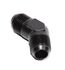 (one) Black AN10 Male to 10AN AN-10 Male 45 Degree Flare Swivel Fitting Adapter