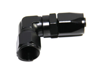 (one)AN8 8AN AN-8 90Degree Swivel Oil/Fuel Line End Union Elbow Fitting Adapter