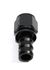 1Pcs Black AN12 12AN AN-12 Push On/ Push Lock Hose End Fitting Adapter EMUSA