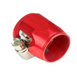 AN10 AN-10  Push On Hose End Cover Clamp Finisher Red Aluminum Anodized Fitting